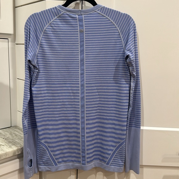 (6050)  🍋 LULULEMON RUN: Swiftly Tech Long Sleeve Crew Sz 10*EUC RARE - Picture 8 of 9
